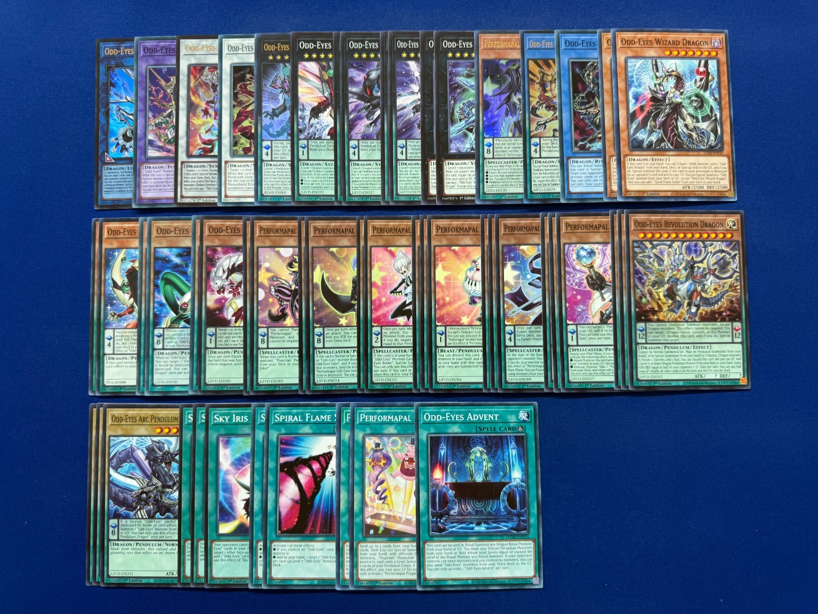 Yu-Gi-Oh ARC-V - Yuya Sakaki\'s Complete Odd-Eyes Pendulum Dragon Deck