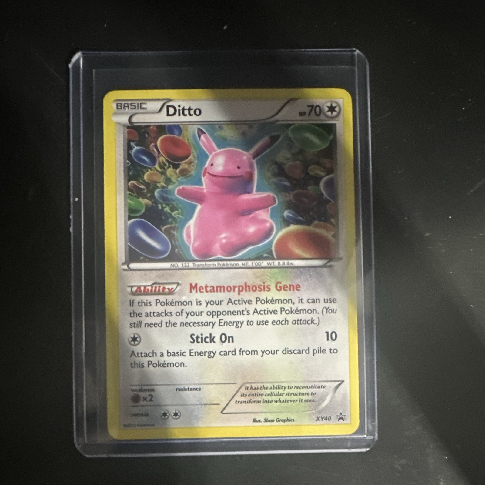 Ditto Pikachu XY40 XY Holo 2015. Ungraded PSA 9. Great Condintion. Ditto Pikachu XY40 XY Holo 2015. Ungraded PSA 9. Great Condintion.
