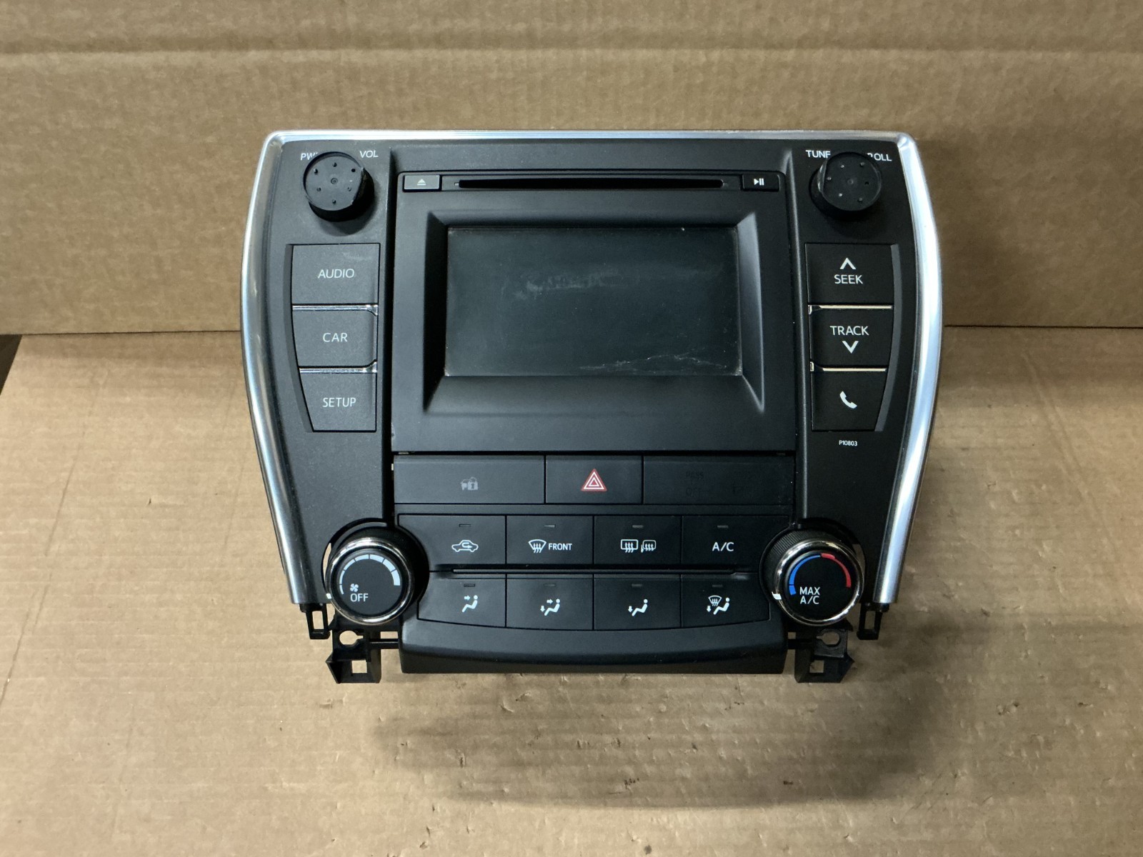 2015 TOYOTA CAMRY NAVIGATION RADIO RECEIVER DISPLAY SCREEN OEM 86140-06370