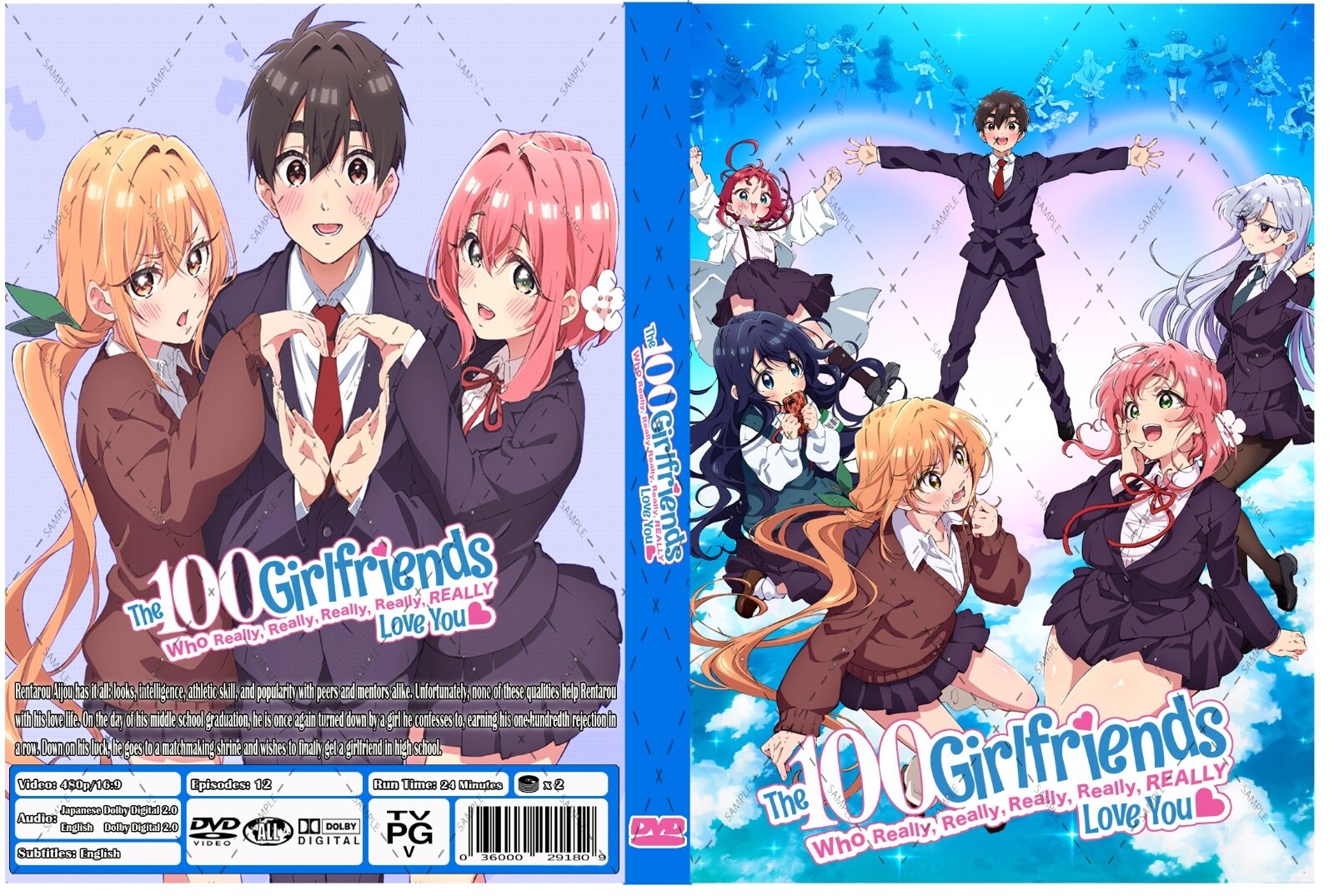 The 100 Girlfriends Who Really, Really, Love You Anime Series Dual Audio Eng/Jpn The 100 Girlfriends Who Really, Really, Love You Anime Series Dual Audio Eng/Jpn