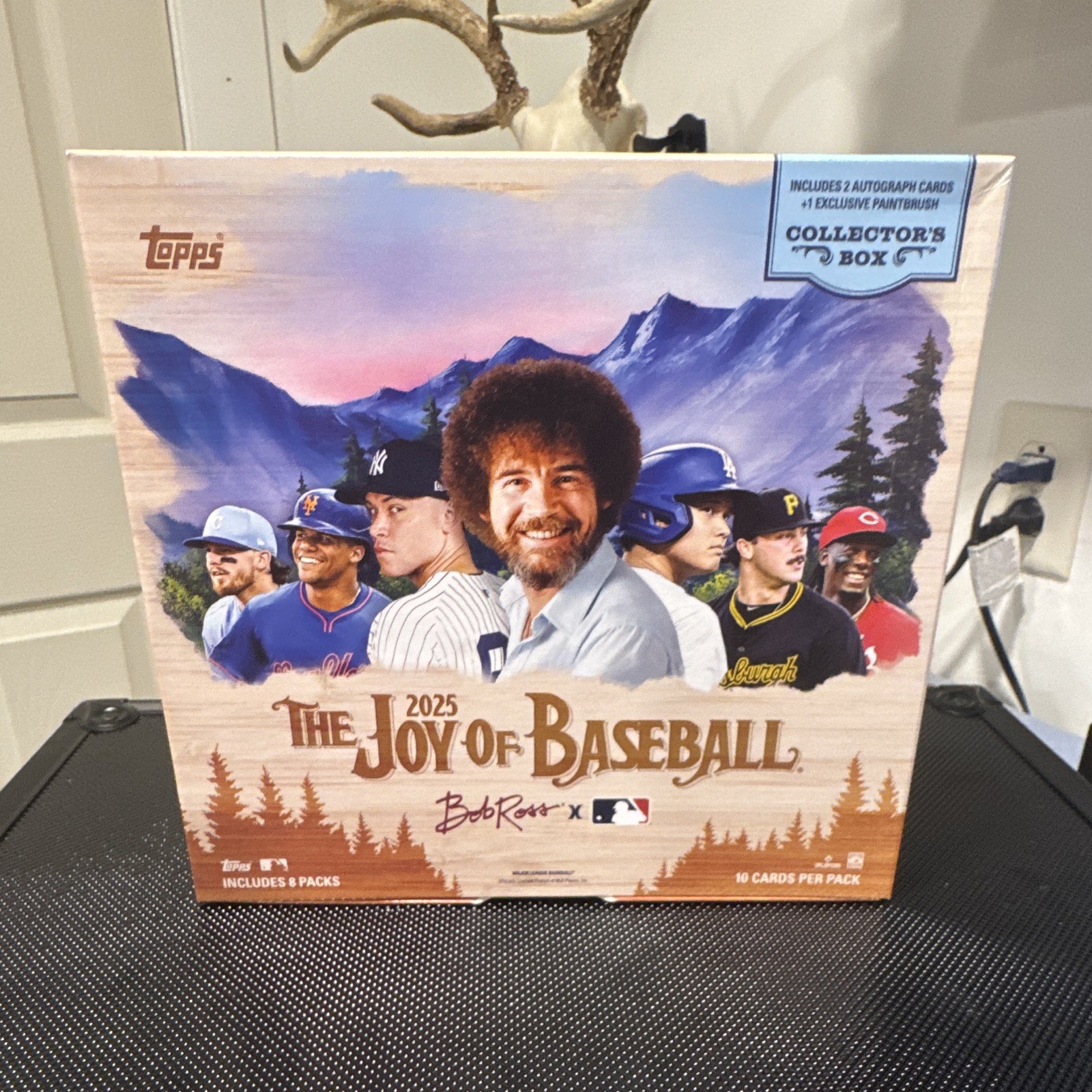 Topps 2025 The Joy of Baseball Bob Ross x MLB Collector\'s Box Topps 2025 The Joy of Baseball Bob Ross x MLB Collector\'s Box