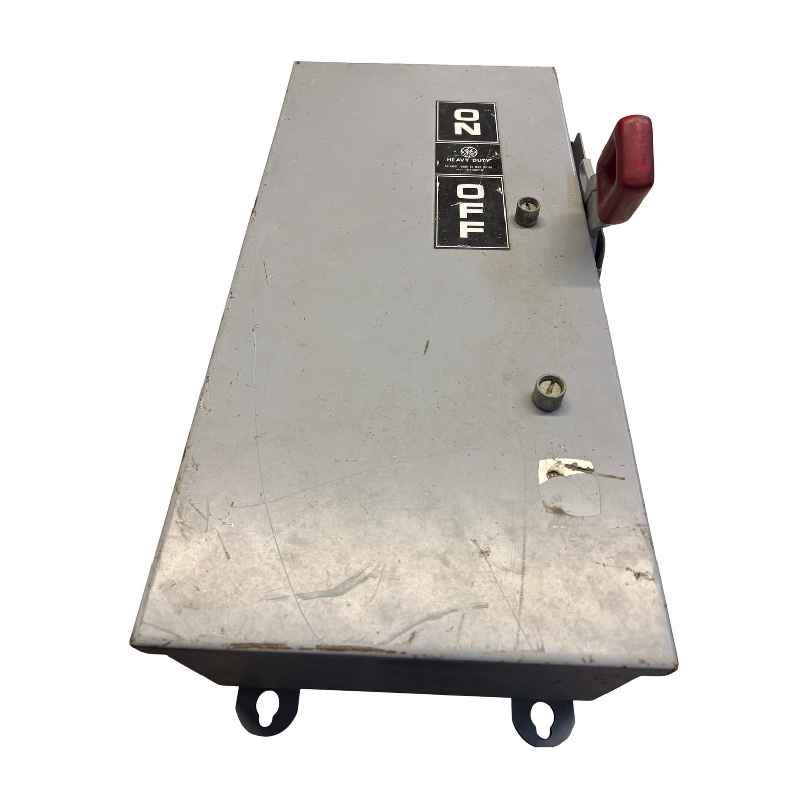 GE THN3362J 60A 3-Pole 600VAC Heavy Duty Safety Switch Disconnect