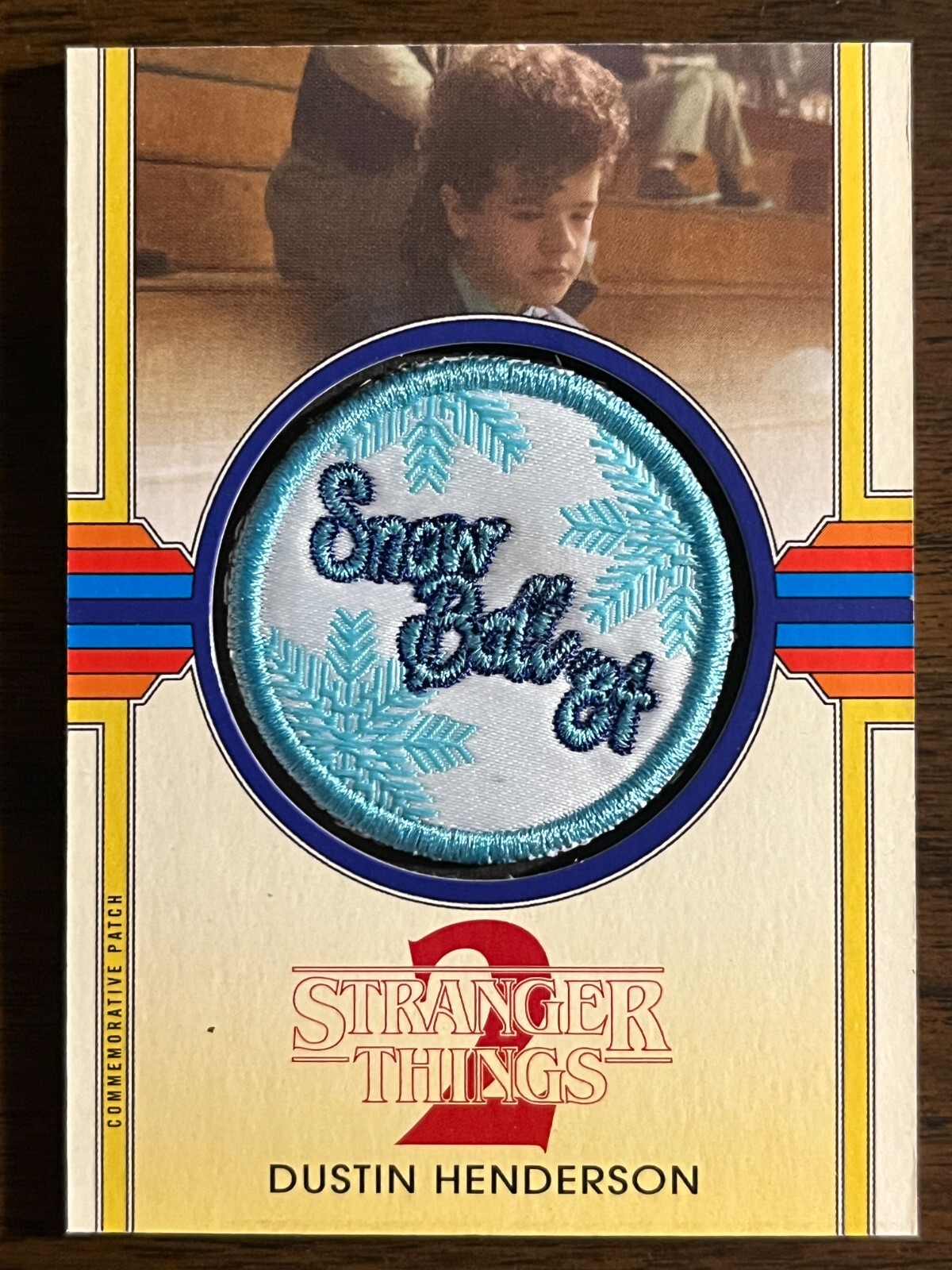 2019 Topps Stranger Things 2 #CP-DHS Dustin Henderson Snow Ball \'84 Patch