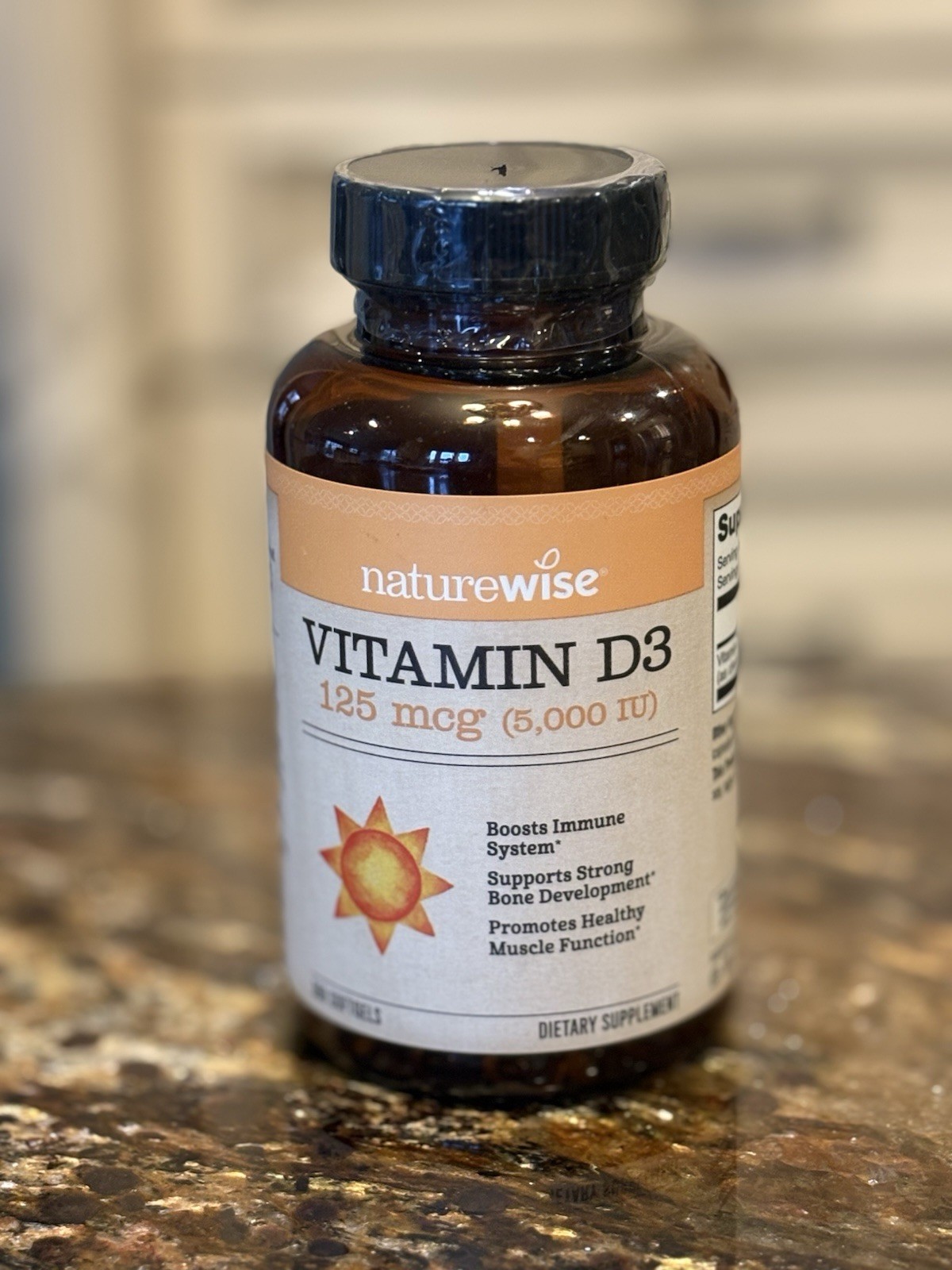 Naturewise Vitamin D3 5000 IU Softgels - 360 Count Naturewise Vitamin D3 5000 IU Softgels - 360 Count