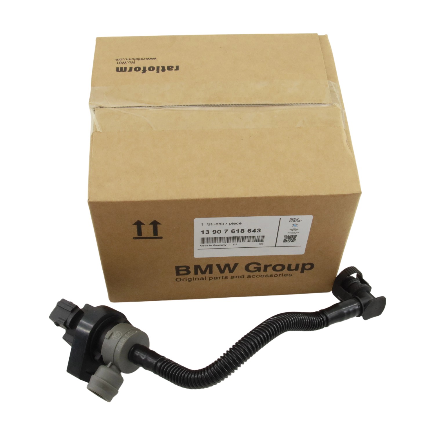 OEM New Vapor Canister Purge Valve Solenoid 13907618643 For BMW Series 1 3 5 X5