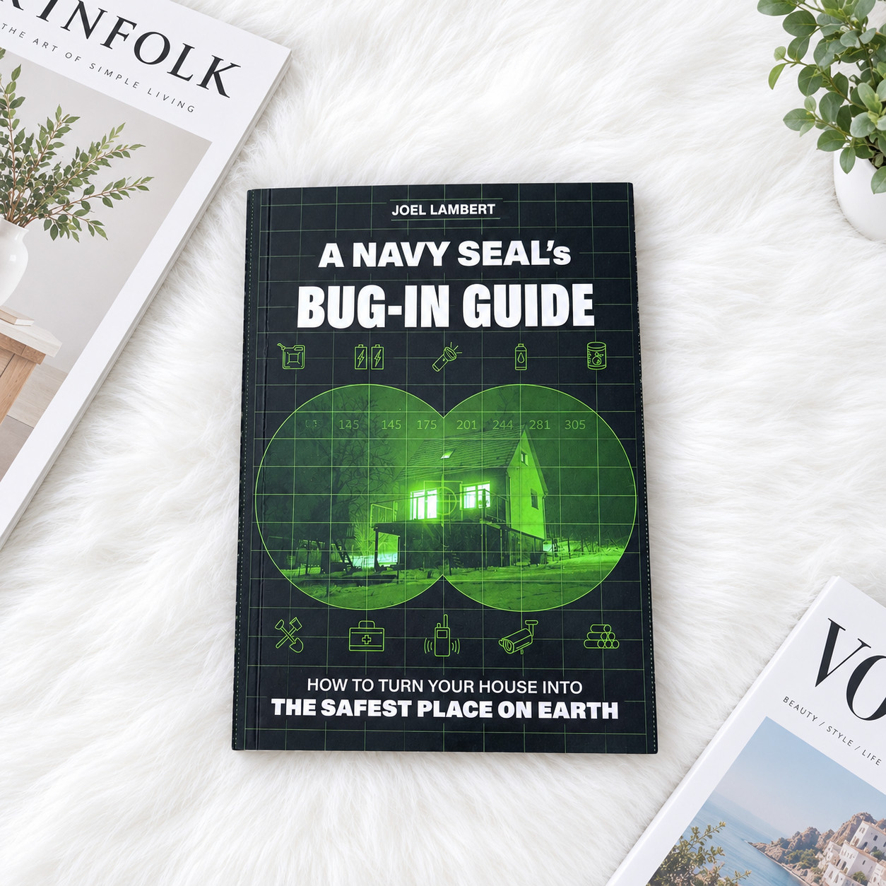NEW Navy SEAL Bug-In Survival Guide Emergency Prep Home Safety Book