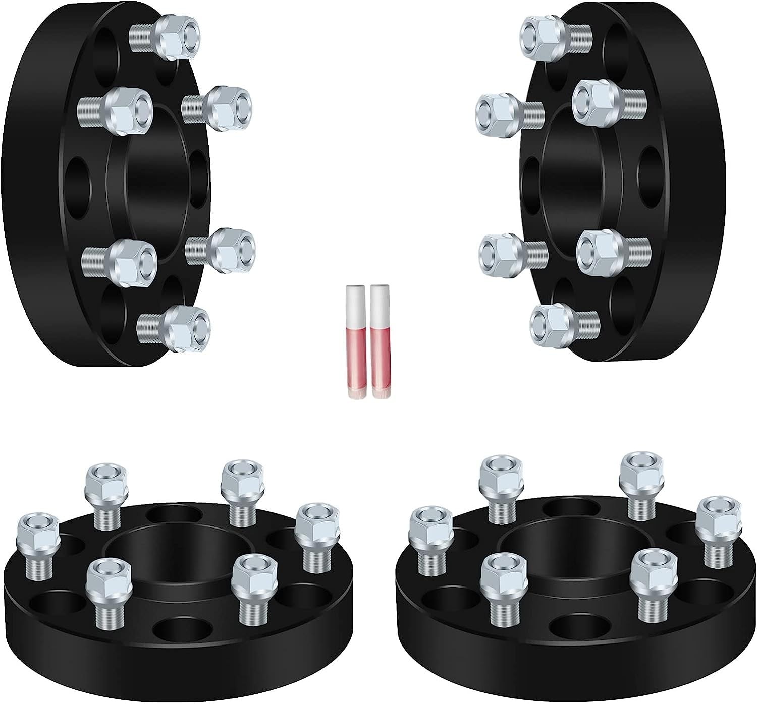 4PCS 1.25in 6x5.5 Wheel Spacers for Nissan Frontier 1998-2004