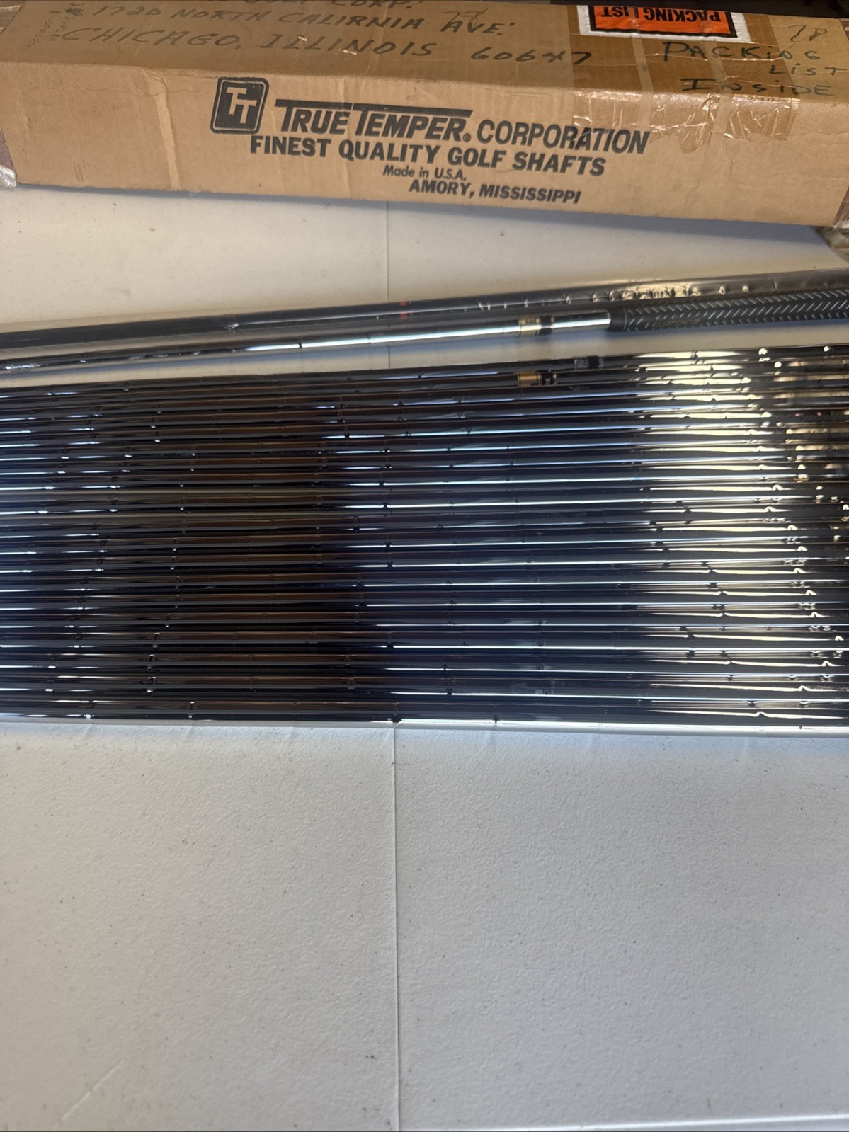 VTG NOS True Temper DYNAMIC S400 Metal Shafts Huge Lot Of 20 + Bonus Shaft
