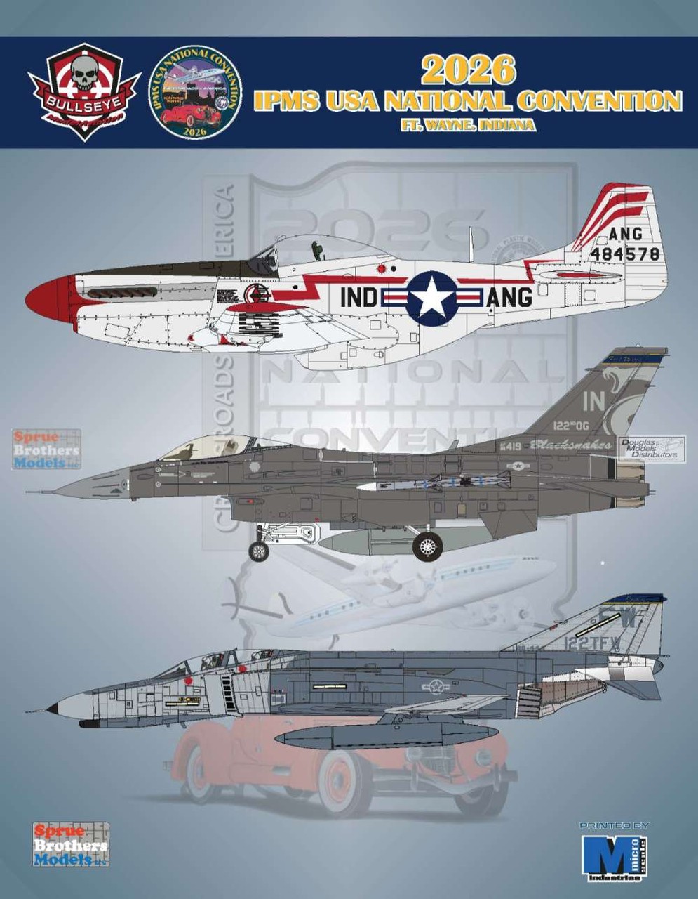 SBDNATS2026 1:48 1:72 IPMS USA 2026 National Convention Decals Fort Wayne IN- SBDNATS2026 1:48 1:72 IPMS USA 2026 National Convention Decals Fort Wayne IN-