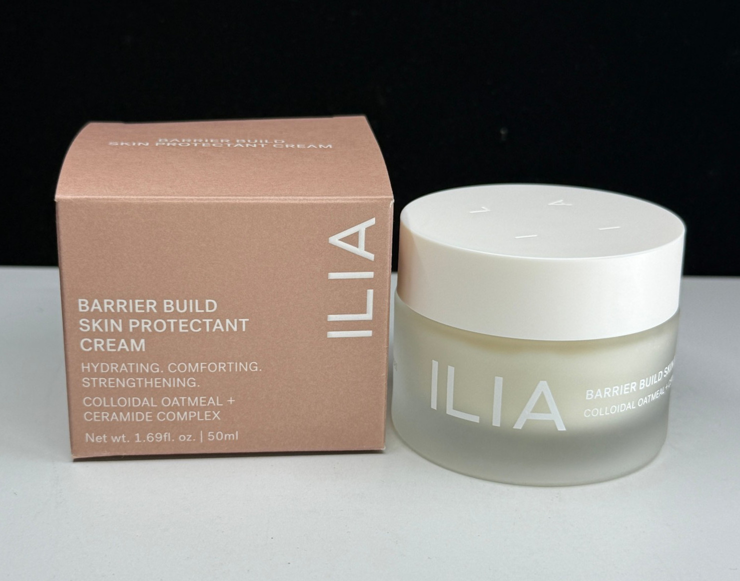 ILIA Barrier Build Skin Protectant Cream Collodial Oatmeal 1.69 oz NIB ILIA Barrier Build Skin Protectant Cream Collodial Oatmeal 1.69 oz NIB