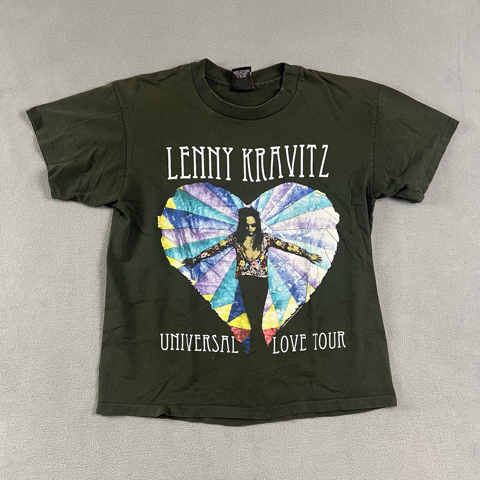 Vintage 1993 Lenny Kravitz Universal Love Your  Shirt Mens XL Giant Tag