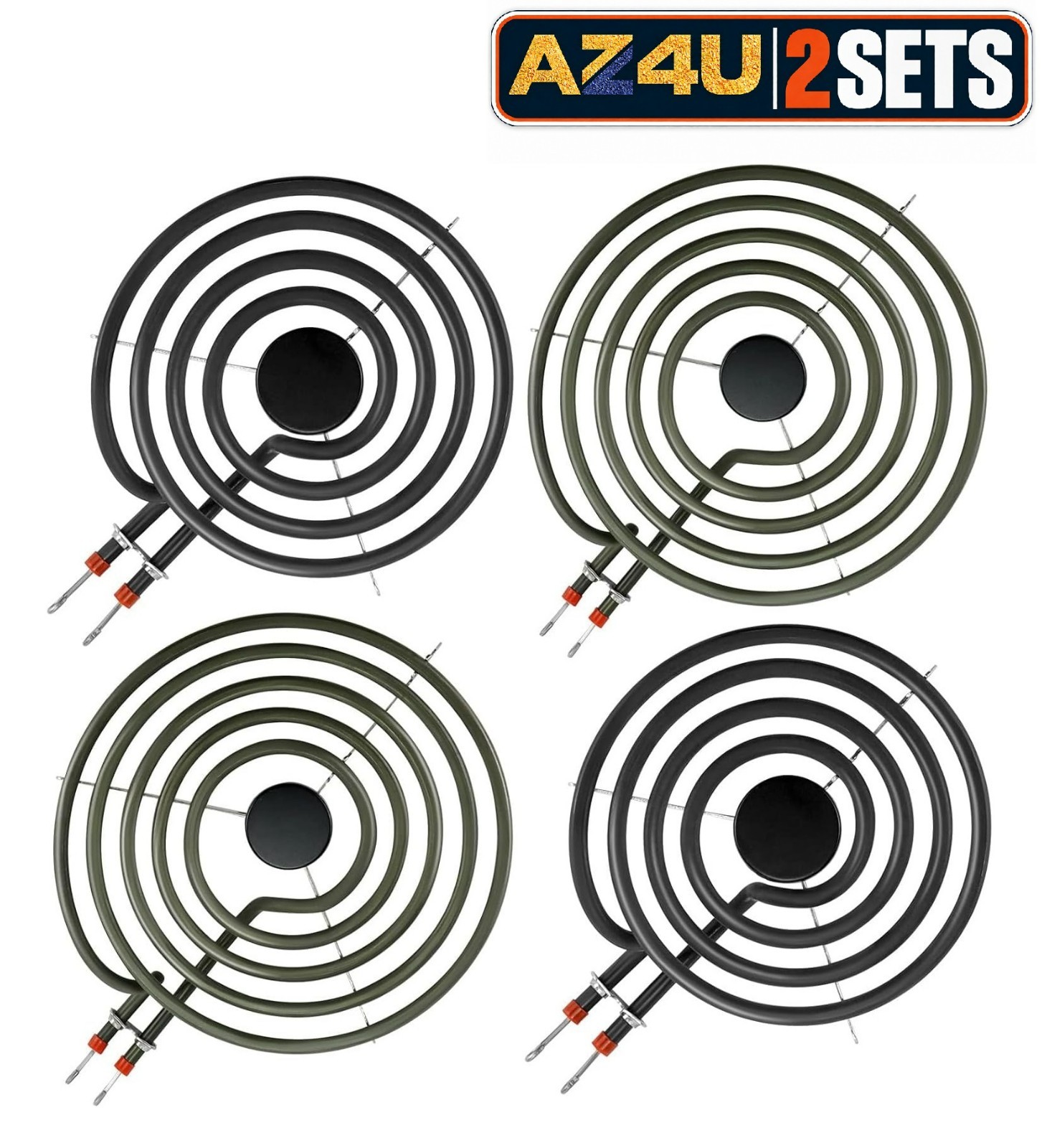 2 PCS MP22YA Electric Range Burner Surface Element (2) MP15YA 6 2 PCS MP22YA Electric Range Burner Surface Element (2) MP15YA 6