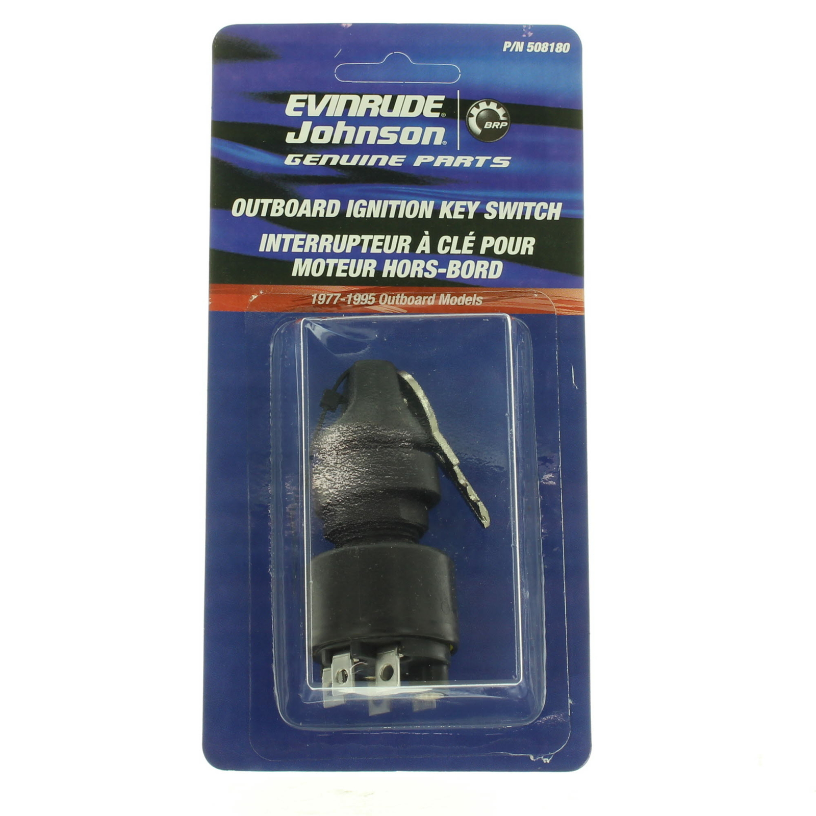 Johnson Evinrude OMC OEM 77 Series Outboard Ignition Key Switch, 0508180