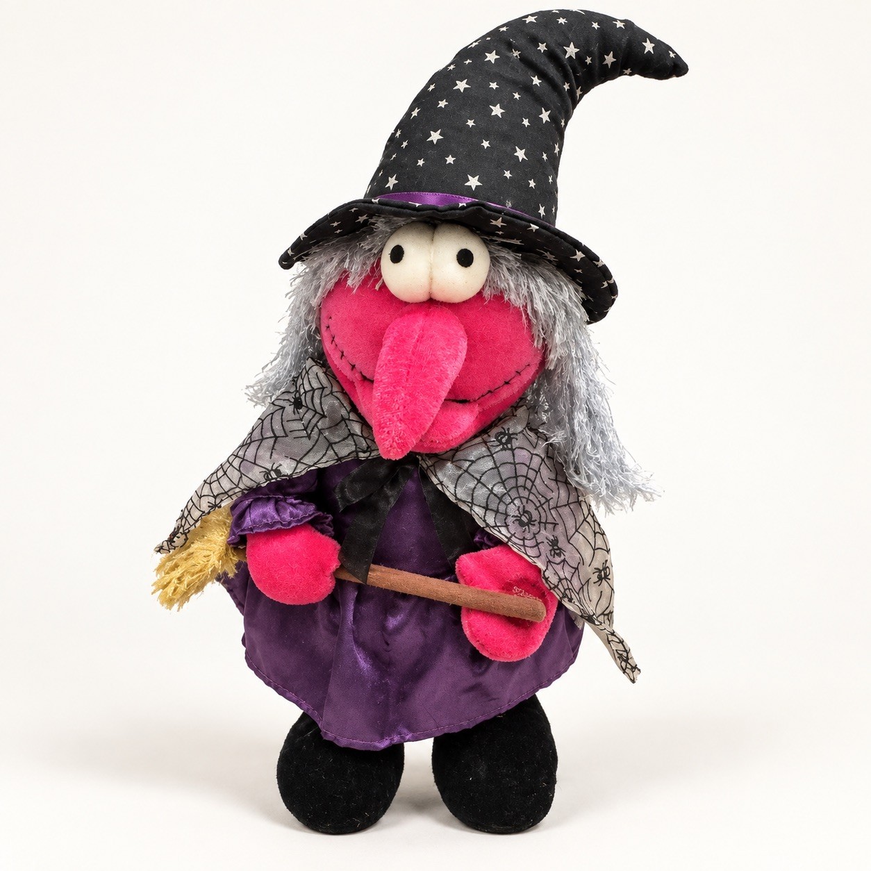 Vintage Rare PBC Jumping & Singing Witch 14” Working Animated Halloween Figure Vintage Rare PBC Jumping & Singing Witch 14” Working Animated Halloween Figure