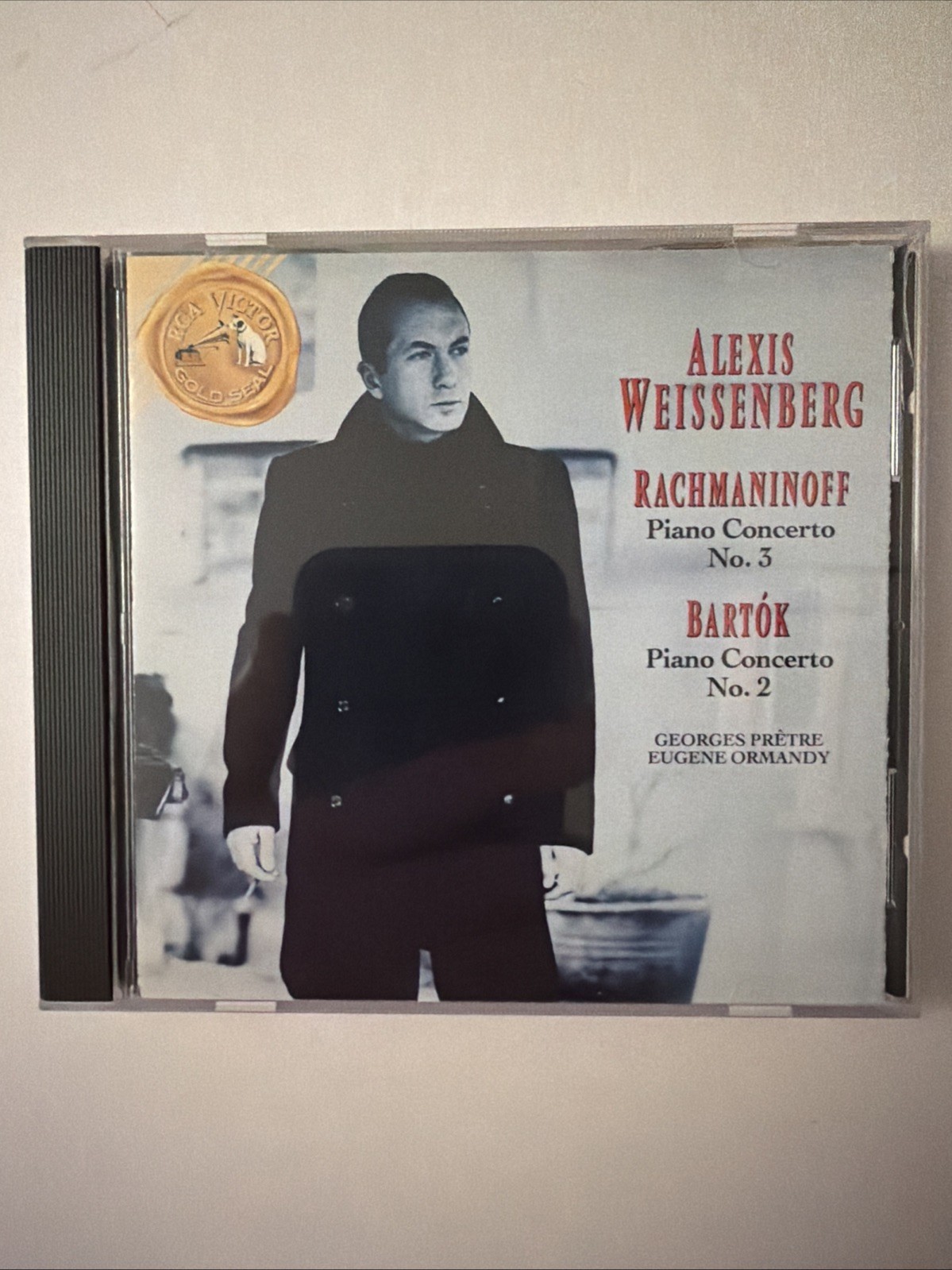 Alexis Weissenberg Sergi Rachmaninoff Béla Bartók CD Oop Audio Concerto Piano No Alexis Weissenberg Sergi Rachmaninoff Béla Bartók CD Oop Audio Concerto Piano No