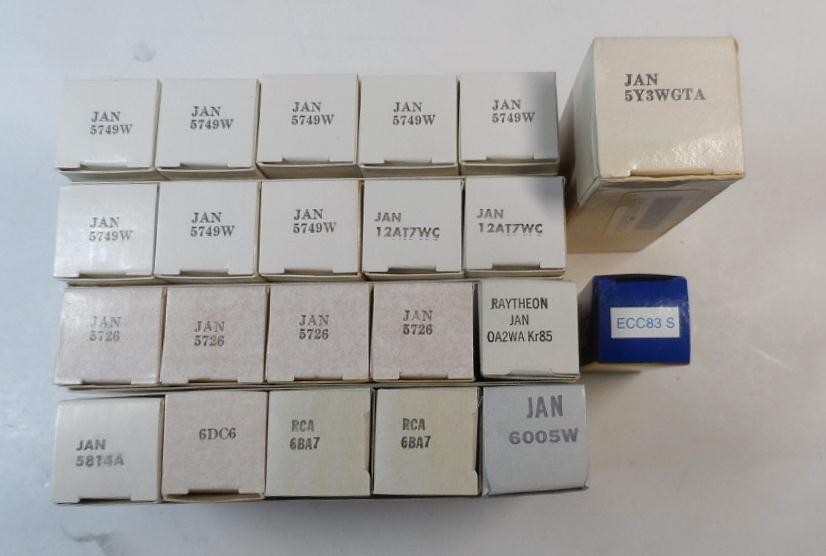 Collins 75A-4 Receiver Complete NOS Tube Kit from K5SVC