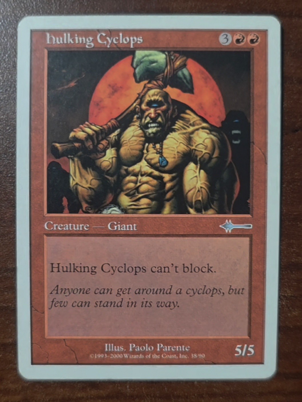 X 1 Hulking Cyclops  Beatdown Box Set 038 MTG Magic The Gathering