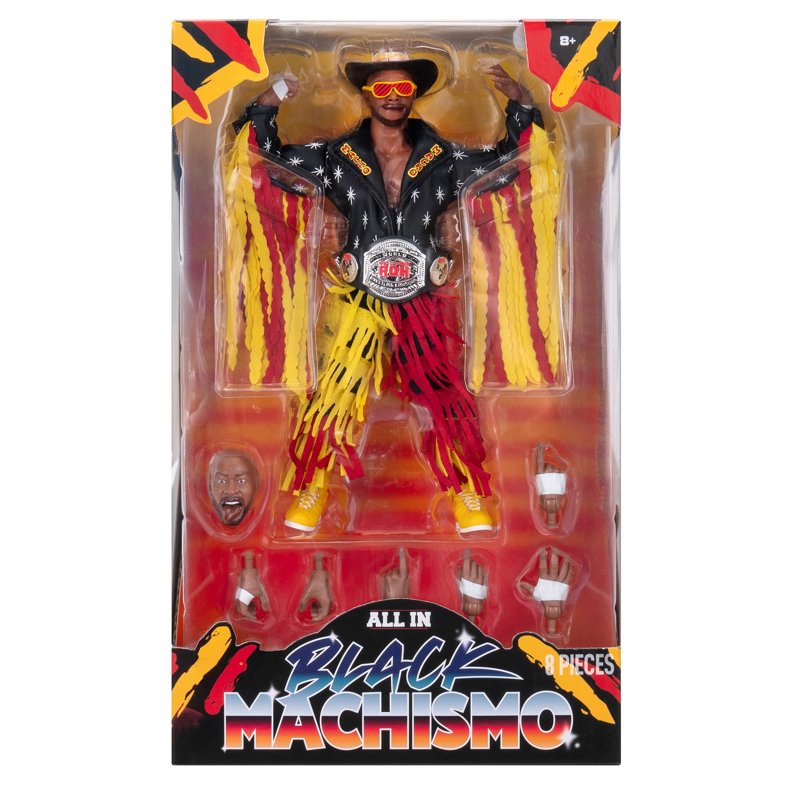 Black Machismo Jay Lethal - AEW Ringside Exclusive Toy Wrestling Figure Black Machismo Jay Lethal - AEW Ringside Exclusive Toy Wrestling Figure