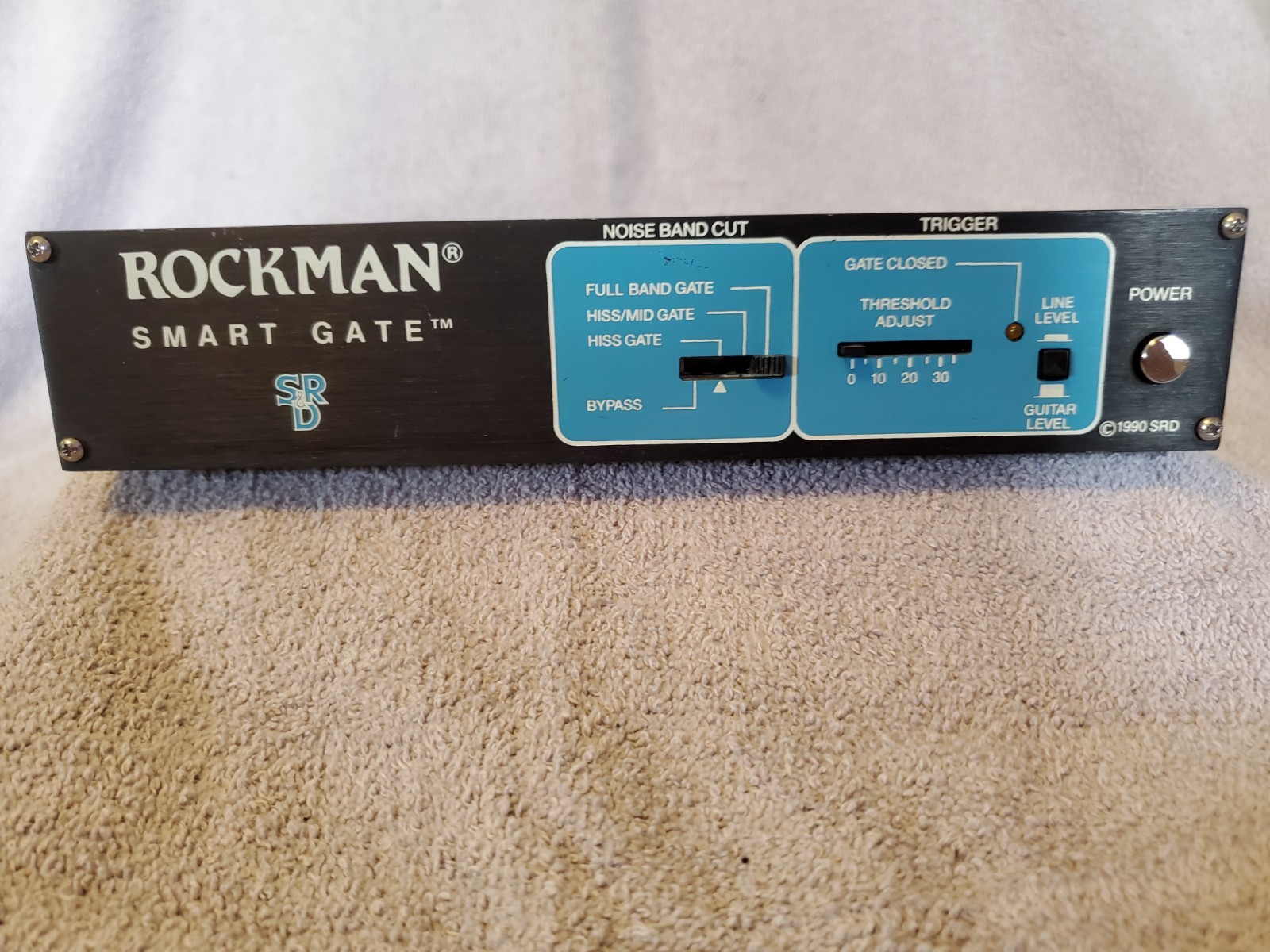 Rockman Smart Gate Noise Reduction Unit – SR&D – Vintage 1990 – Tested & Working