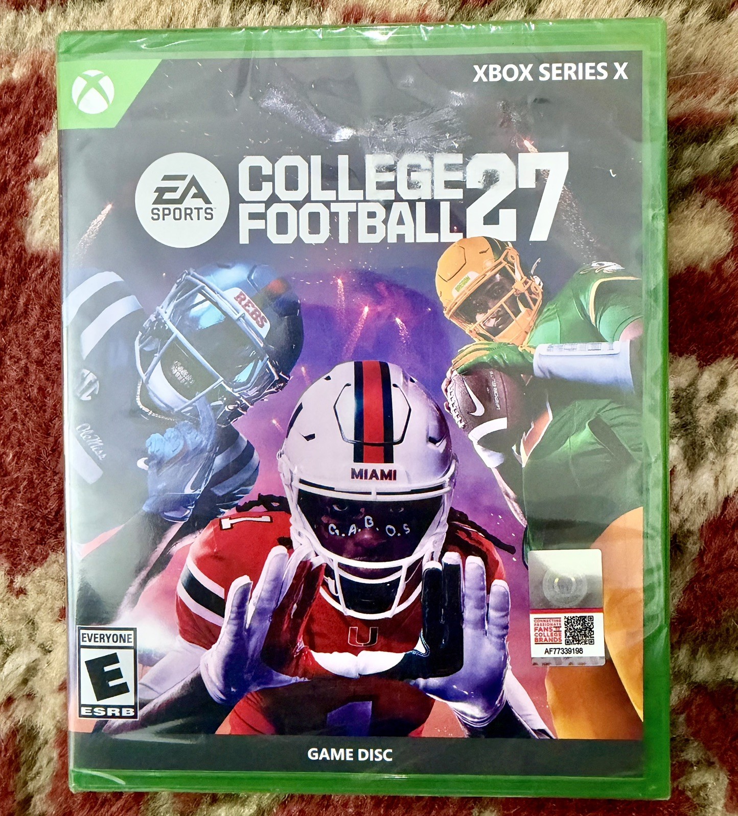EA Sports College Football 27 Football Game Disc for Xbox Series X BRAND NEW EA Sports College Football 27 Football Game Disc for Xbox Series X BRAND NEW
