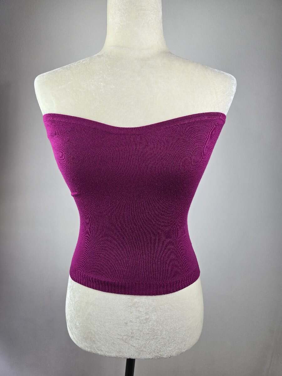 NWT EXPRESS Size XL Women\'s Magenta Pink Soft Tube Top