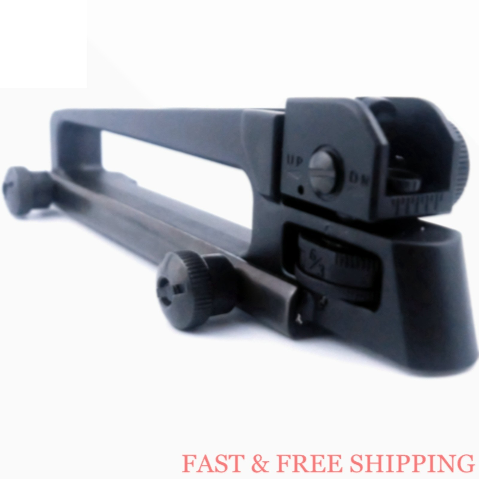 Aluminum Alloy Detachable Carry Handle w/Rear Set For Weaver Rail System
