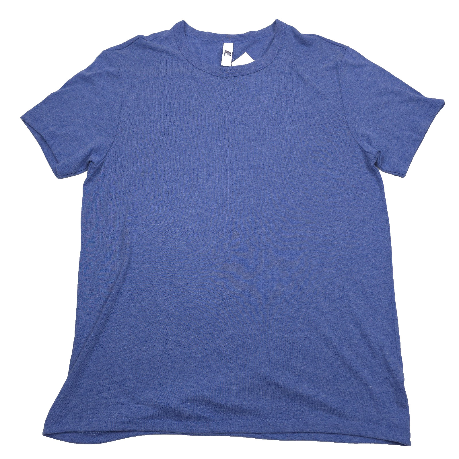 Alternative Eco Crewneck T-Shirt Mens Size Large Pacific Blue Short Sleeve Tee
