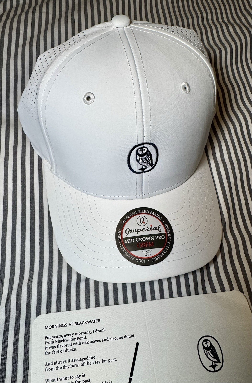 NEW Old Barnwell Golf Club White Imperial Hat