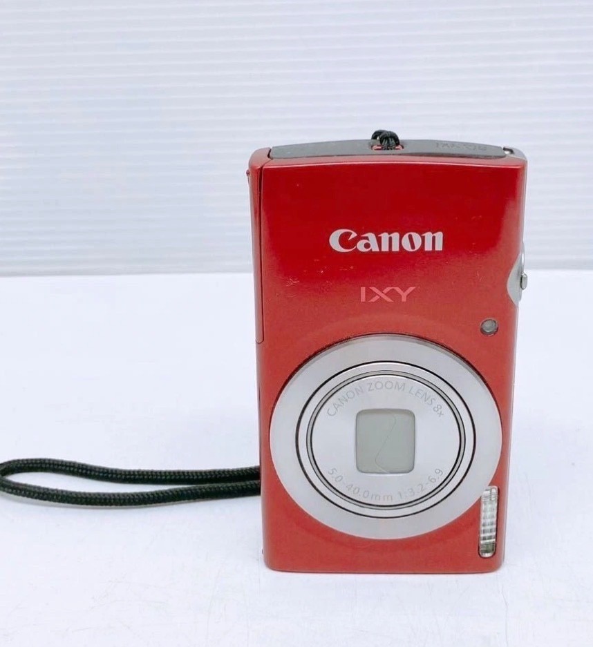 Canon  IXUS 185 ( PowerShot  ELPH 185 / IXY200 )  20.0MP Digital Camera - Red