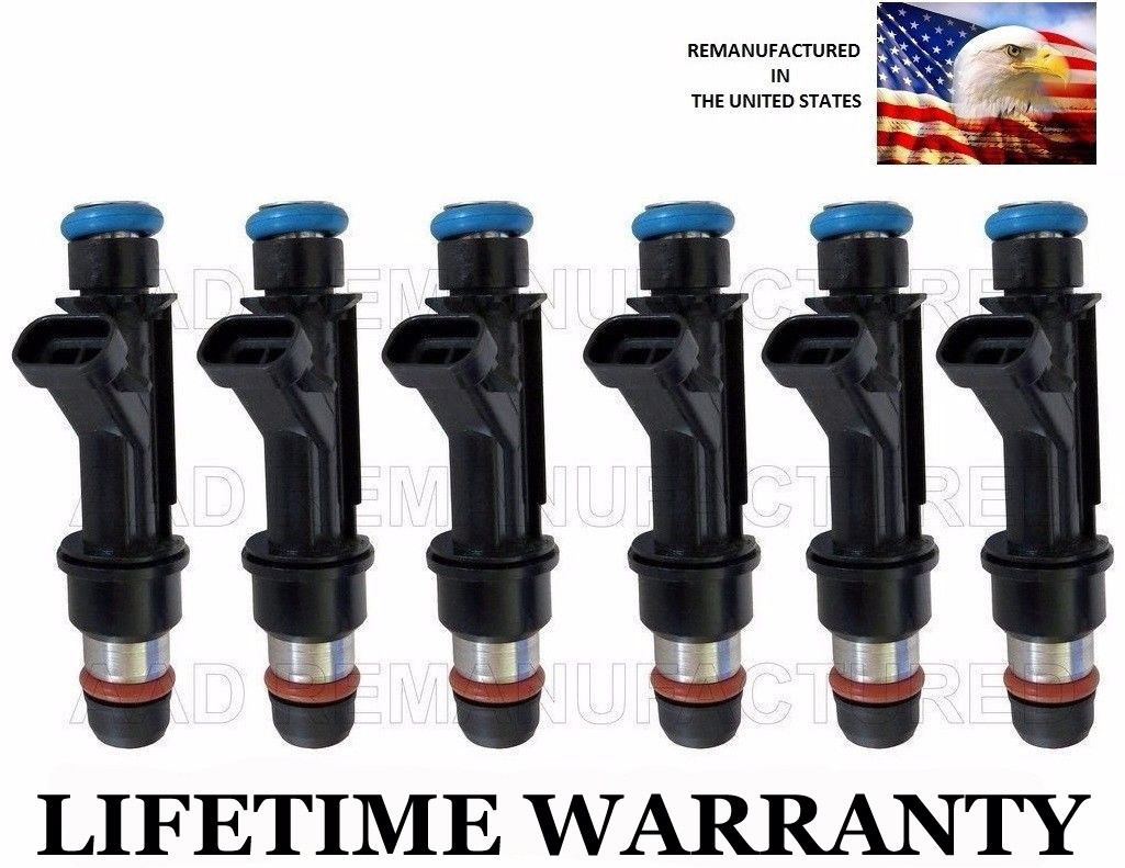Genuine Delphi 6x Fuel Injectors for Chevy Camaro, Impala, Monte Carlo 3.8L Genuine Delphi 6x Fuel Injectors for Chevy Camaro, Impala, Monte Carlo 3.8L