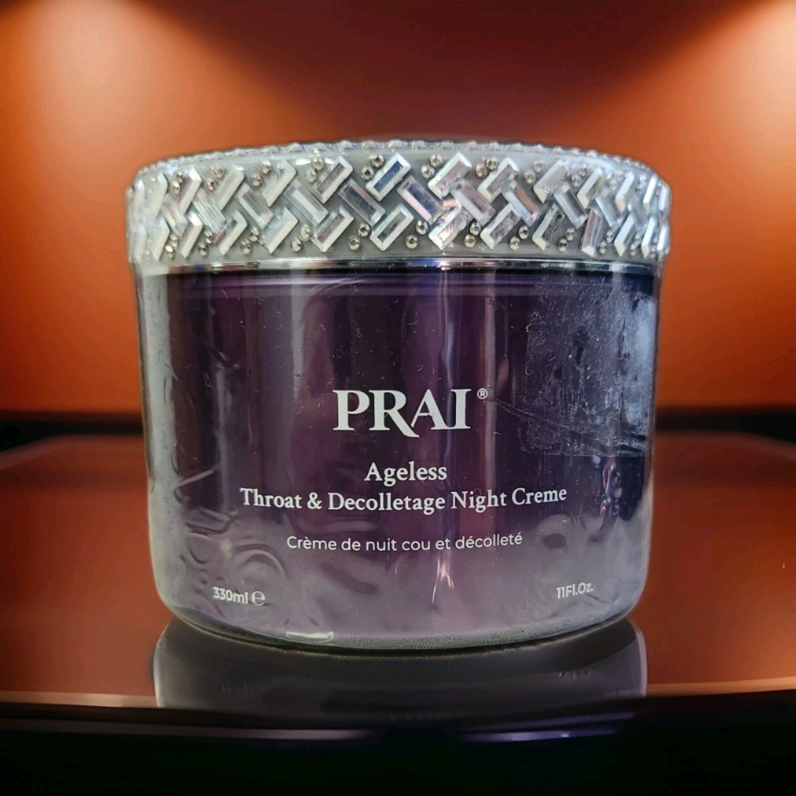 Prai Beauty ageless throat and décolletage night creme 11 fl oz- NEW 