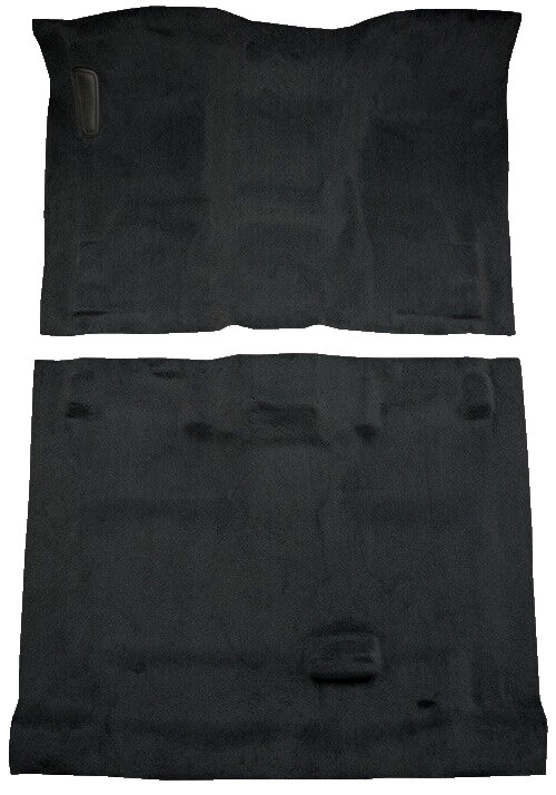 ACC Black Molded Carpet Fits - 2014-2018 Chevy Silverado 1500 Crew Cab 2 & 4WD