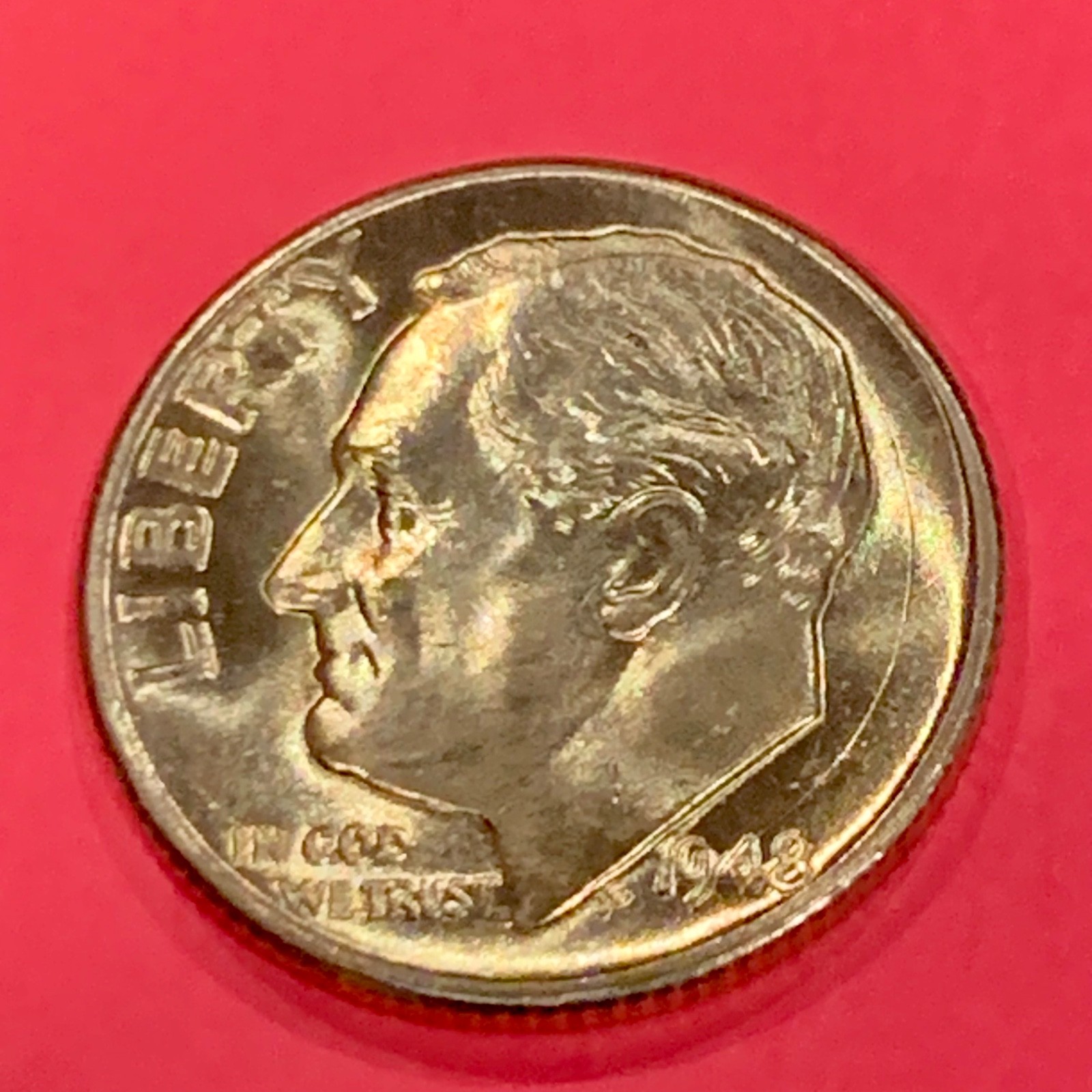 1948-P  Roosevelt Silver Dime BU Uncirculated 