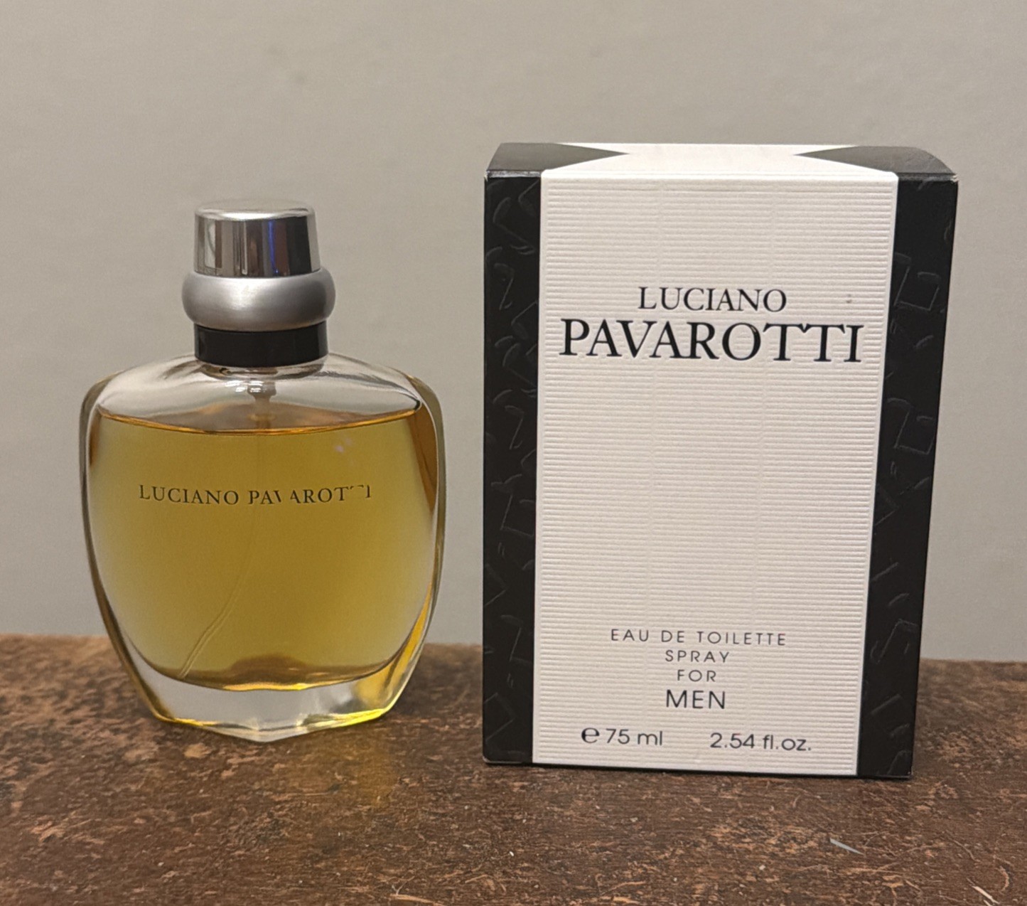 Luciano Pavarotti Men Eau De Toilette EDT Spray 2.54 oz 75 ml RARE New Luciano Pavarotti Men Eau De Toilette EDT Spray 2.54 oz 75 ml RARE New