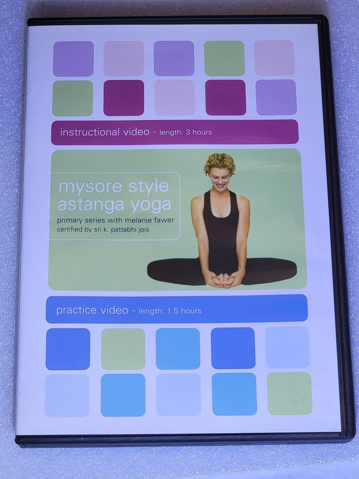 Mysore Style Astanga Yoga DVD Melanie Fawer Certified Sri K. Pattabhi Jois