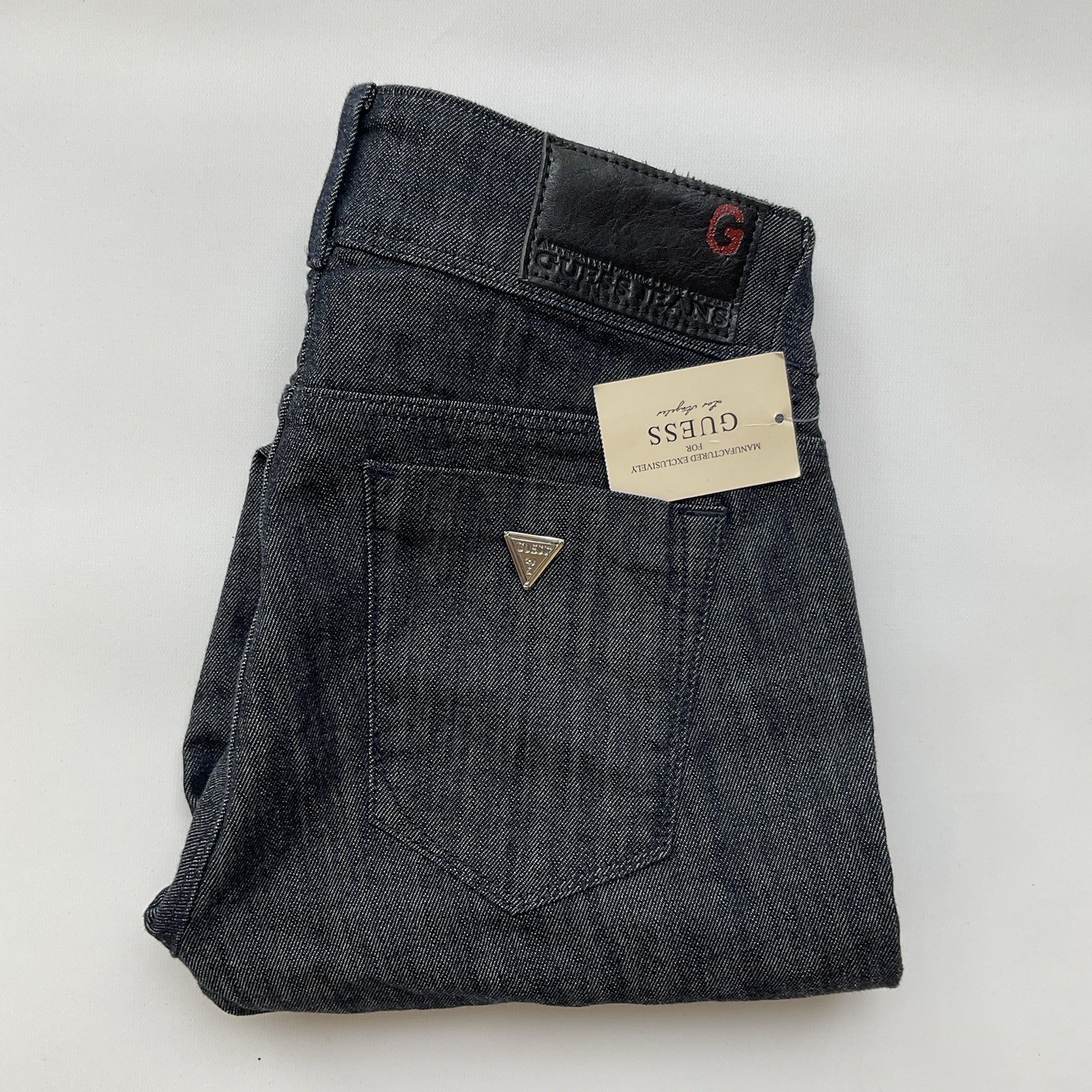 Guess Women’s Mid Rise Skinny Jeans Super Dark Indigo Size 27