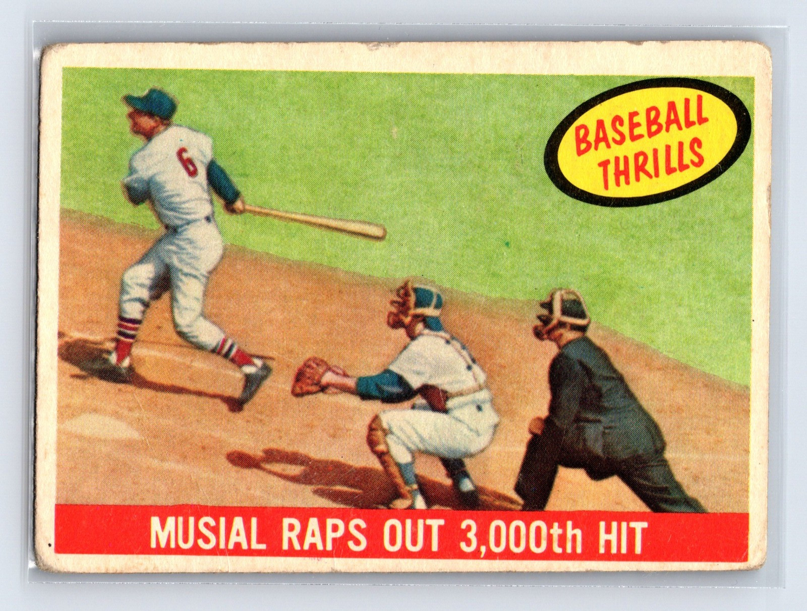 1959 Topps - Baseball Thrills Stan Musial #470
