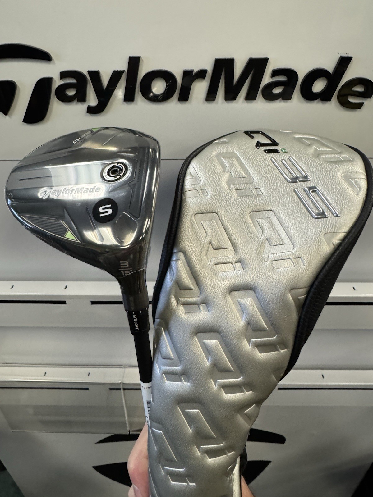 TaylorMade Golf Club Qi35 15* 3 Wood Stiff Fujikura Ventus Blue 6 2025 TaylorMade Golf Club Qi35 15* 3 Wood Stiff Fujikura Ventus Blue 6 2025
