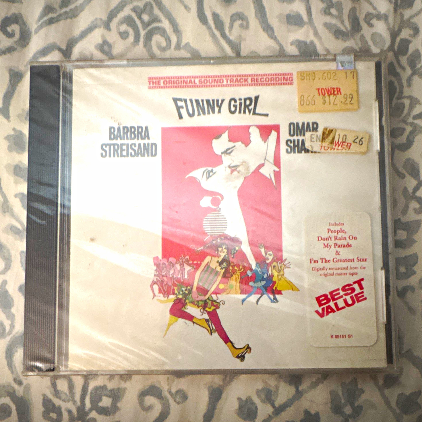 Barbra Streisand Funny Girl Original Soundtrack CD Remastered Columbia 2002 Barbra Streisand Funny Girl Original Soundtrack CD Remastered Columbia 2002