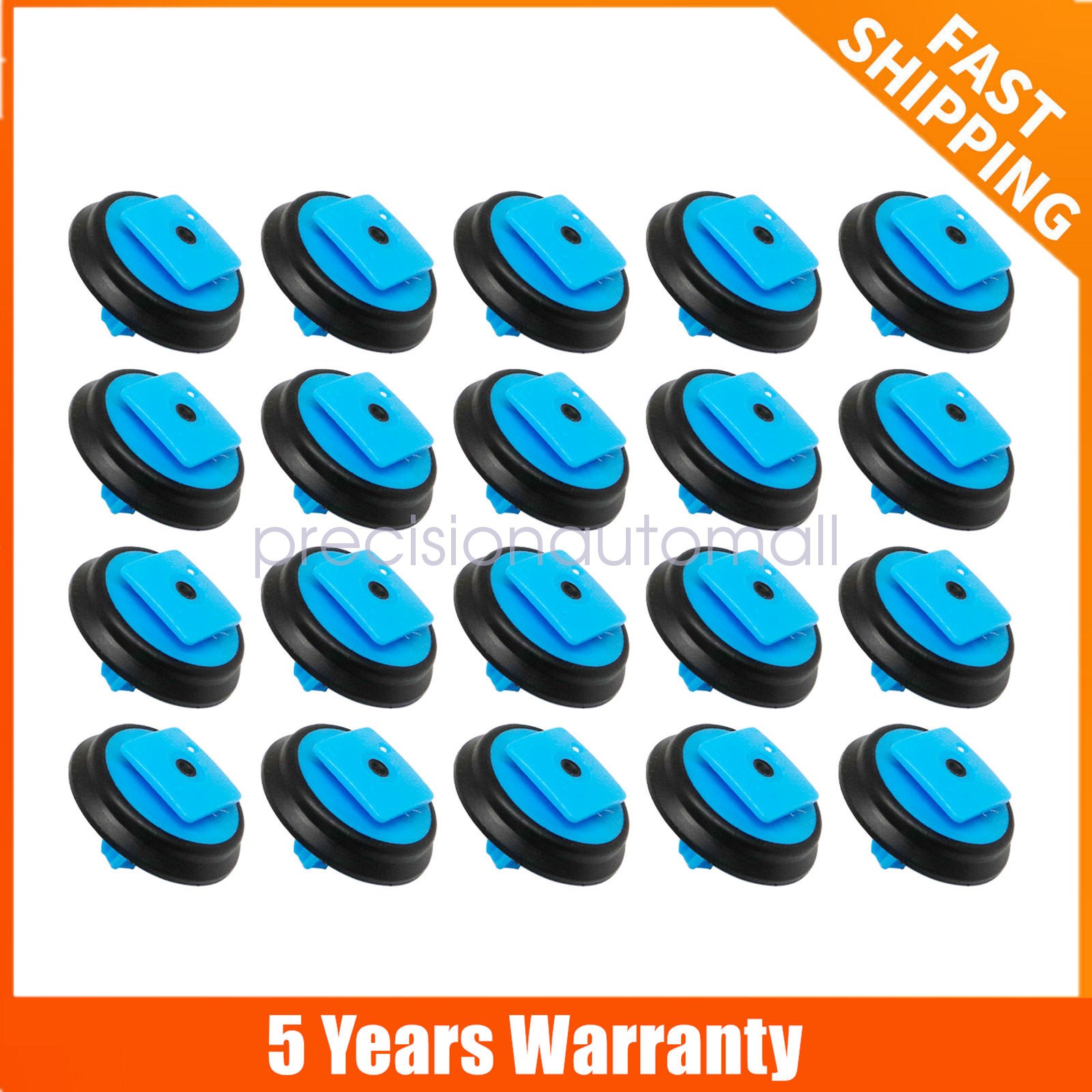 20 PCS Fender Wheel Opening Molding Clip For 2015-2020 Jeep Renegade 5SR17JXWAA