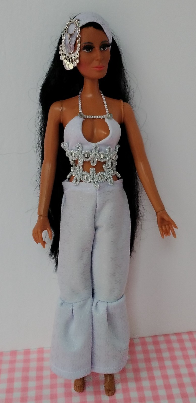 1970s Cher Diana Ross Celebrity Superstar Fashion Doll Original Design Outfit