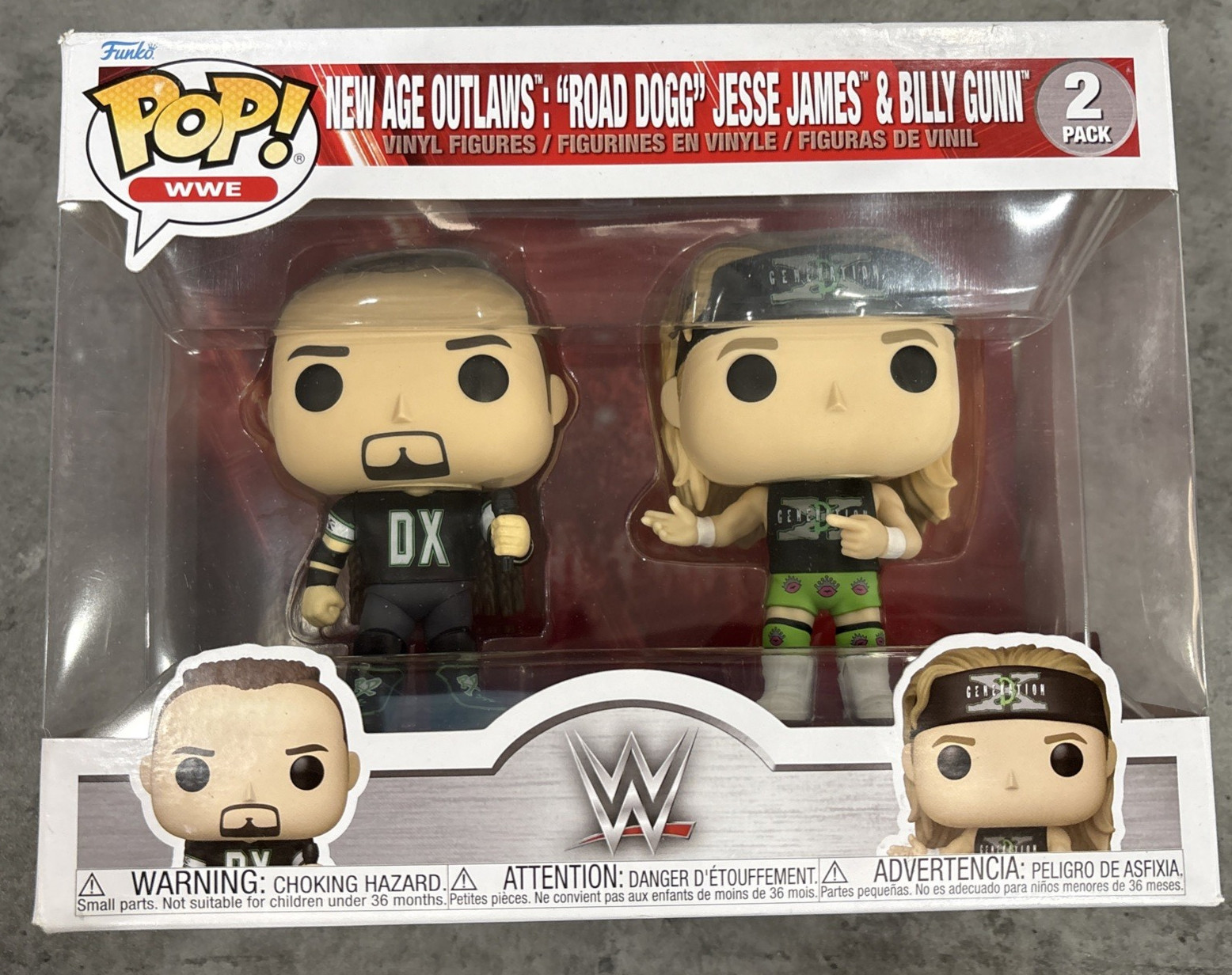 Funko Pop WWE: New Age Outlaws - Road Dogg Jesse James & Billy Gunn (2-pack) Funko Pop WWE: New Age Outlaws - Road Dogg Jesse James & Billy Gunn (2-pack)