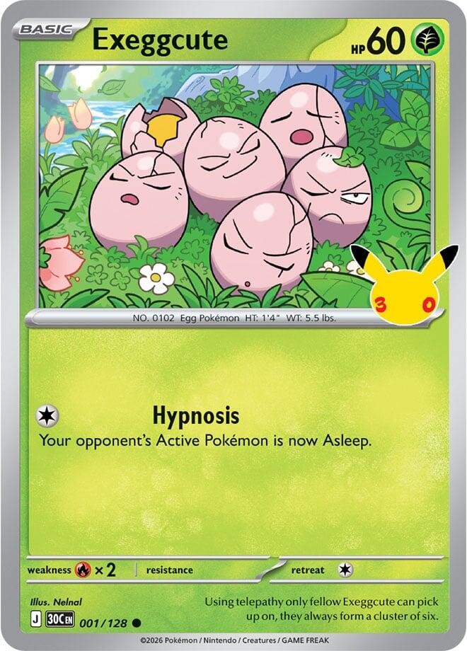 Pokémon TCG 30th Celebration Choose Your Card Singles | NM Bulk Discount