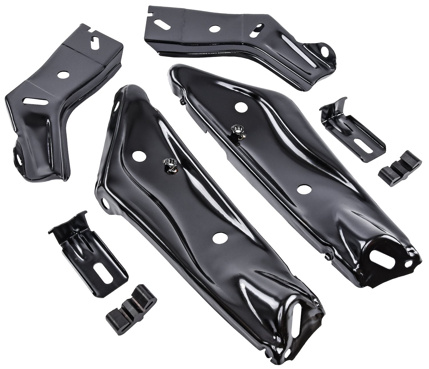JEGS Front Bumper Bracket Set for 1970 Chevrolet Chevelle, El Camino
