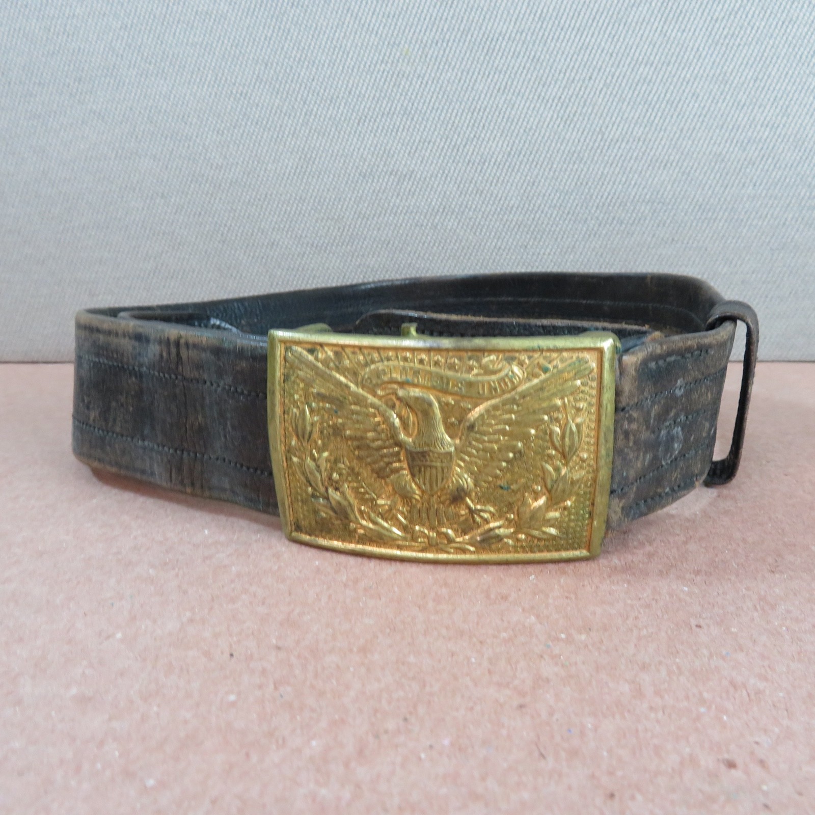 Original Indian Wars US Army Officer Sword Belt Pattern 1874 Eagle Buckle 