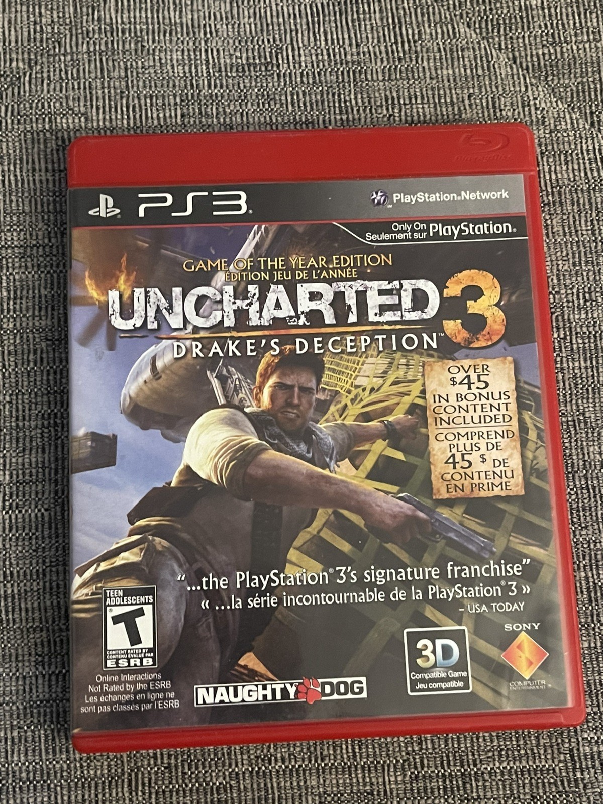 Uncharted 3: Drake\'s Deception - Game of the Year Edition - Sony PlayStation 3