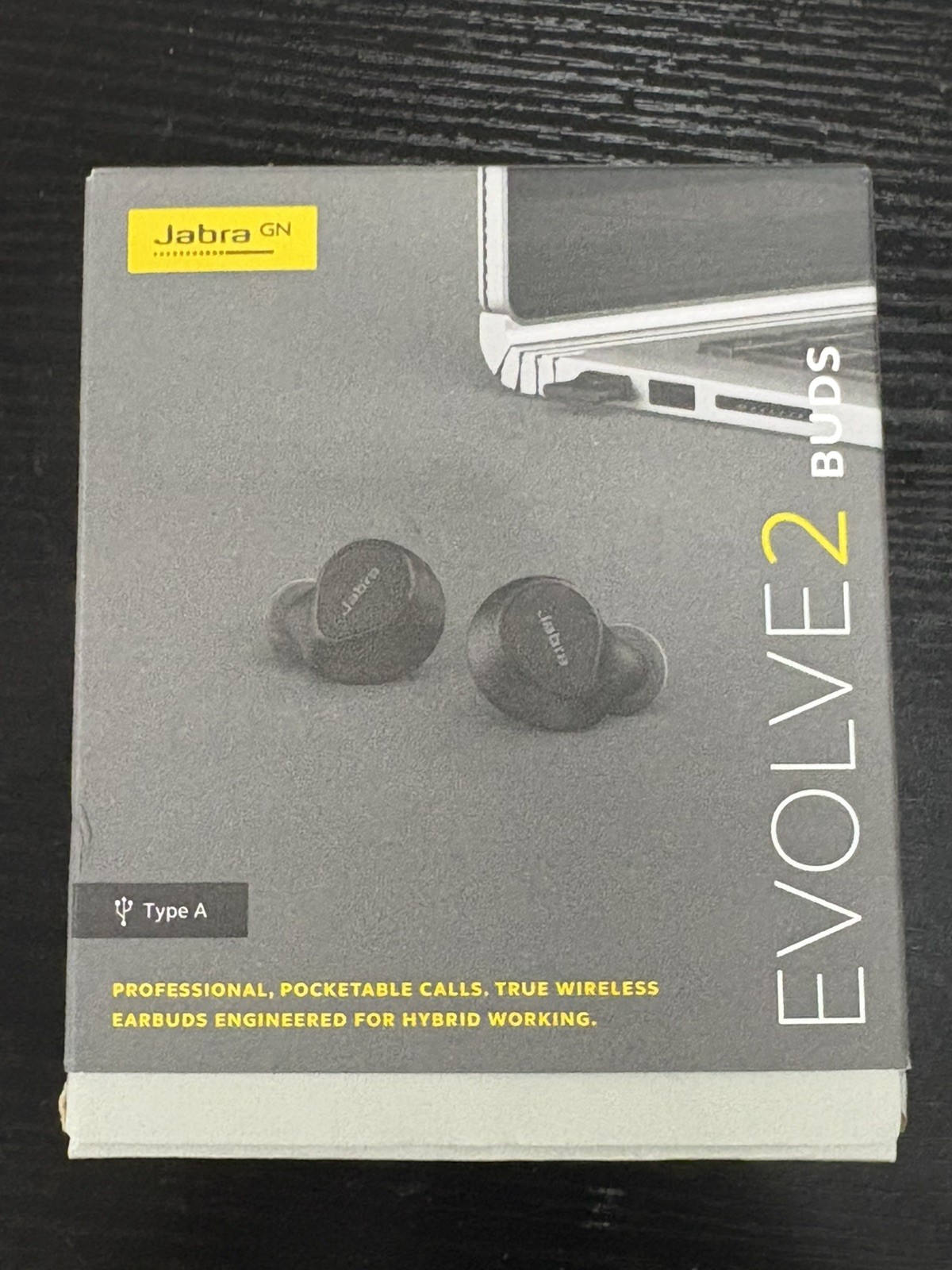 JABRA EVOLVE2 BUDS USB-A UC- Earbuds