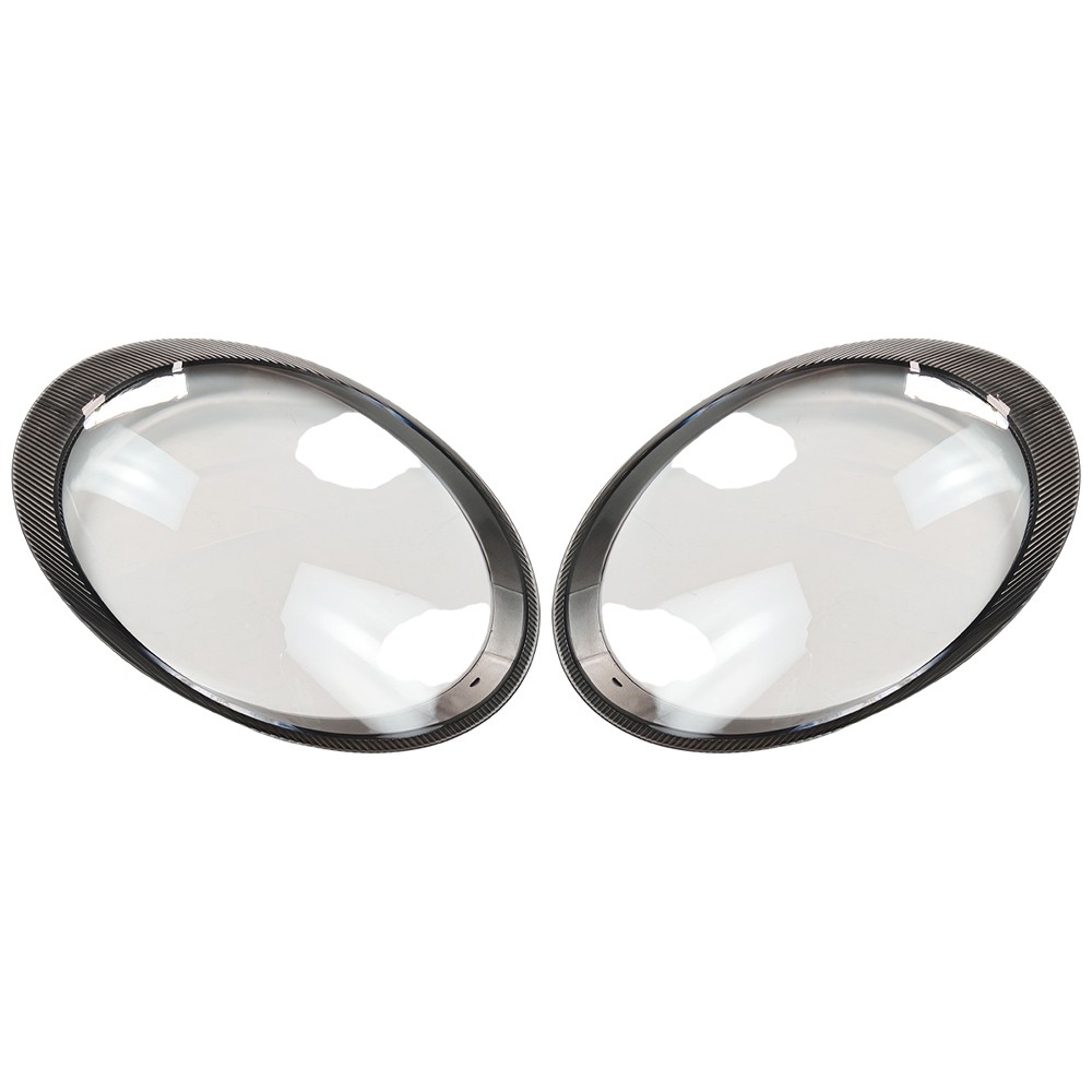 For 2006-2012 Porsche Carrera 997 911 A Pair Front Headlight Headlamp Lens Cover