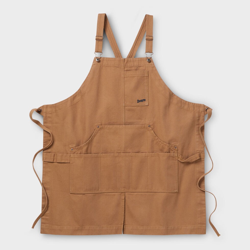 Duluth Fire Hose Everyday Apron, Brown NEW WT