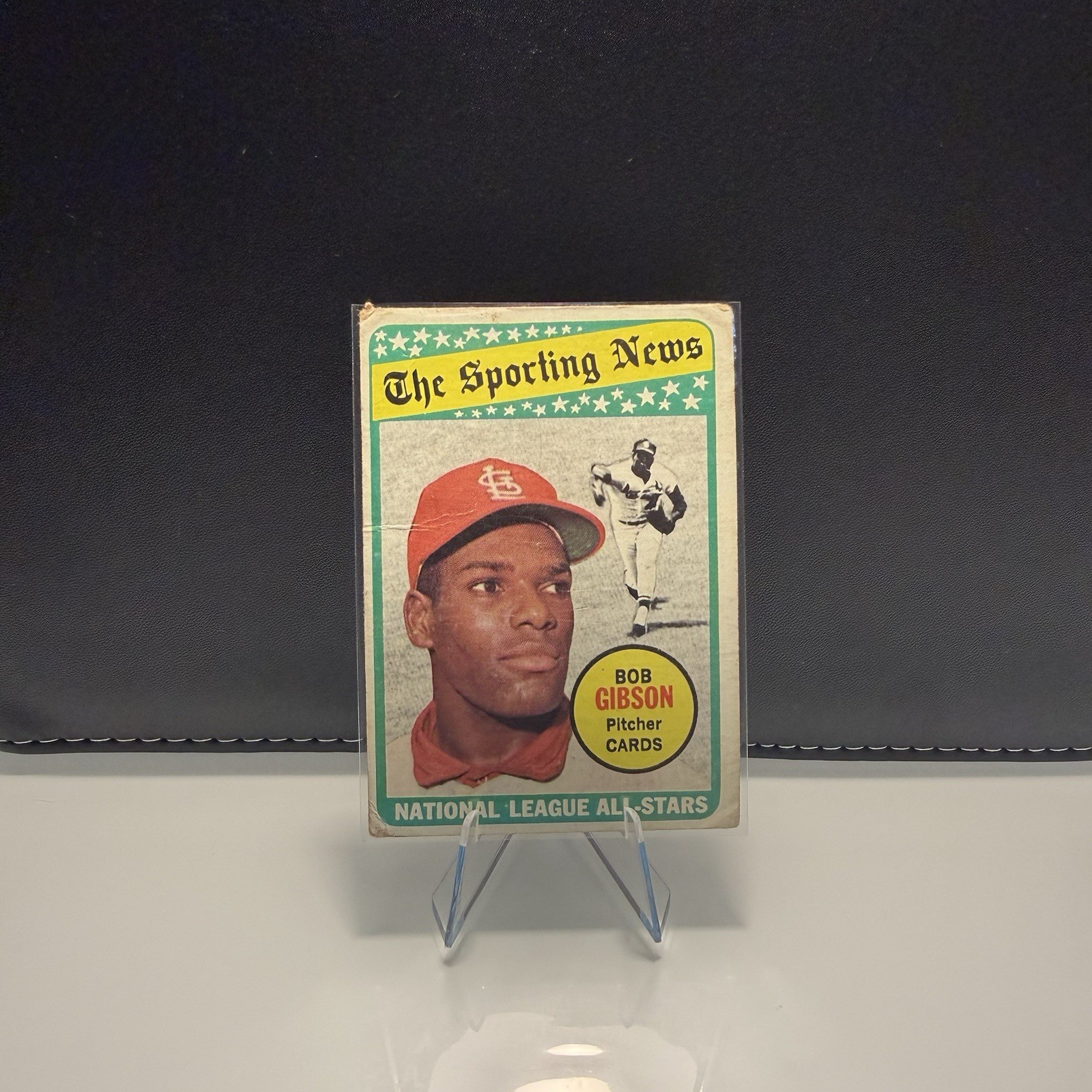 1969 Topps - The Sporting News All Star Selection Bob Gibson #432 1969 Topps - The Sporting News All Star Selection Bob Gibson #432